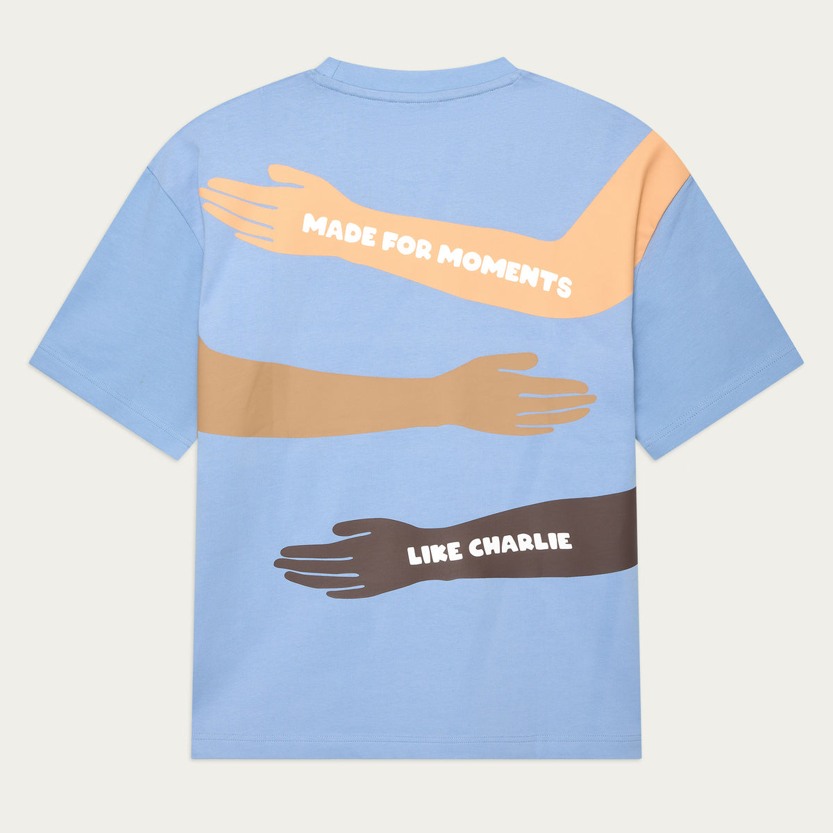 Made For Moments Lichtblauw T-shirt