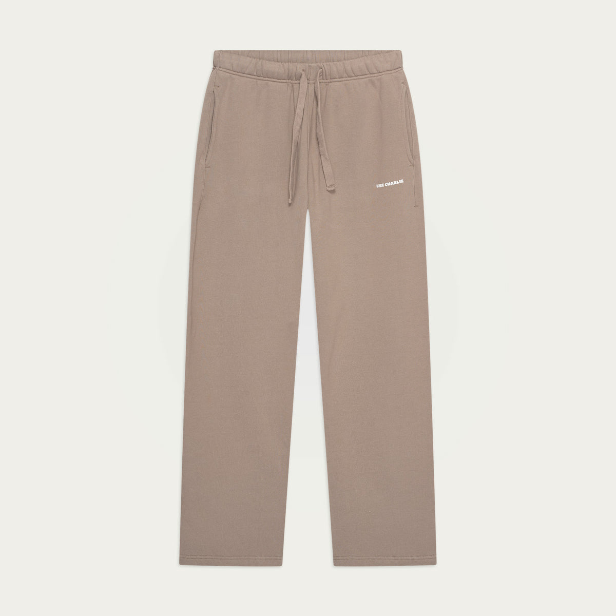 Jungle Brown Sweatpants Straight Leg