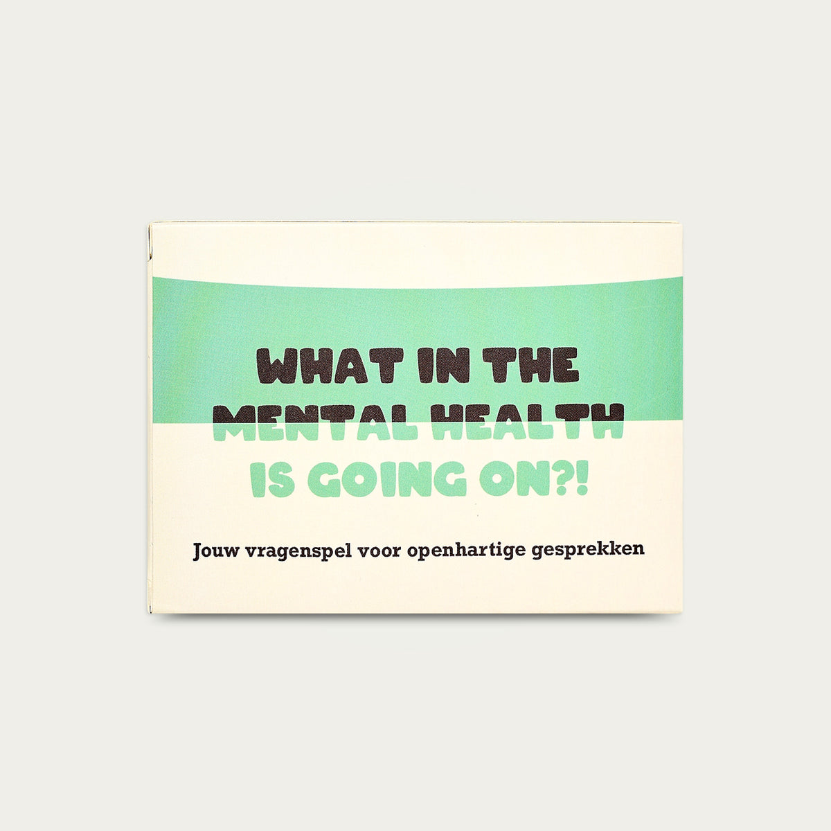 Vragenspel "What in the Mental Health is going on?!" | NL-editie