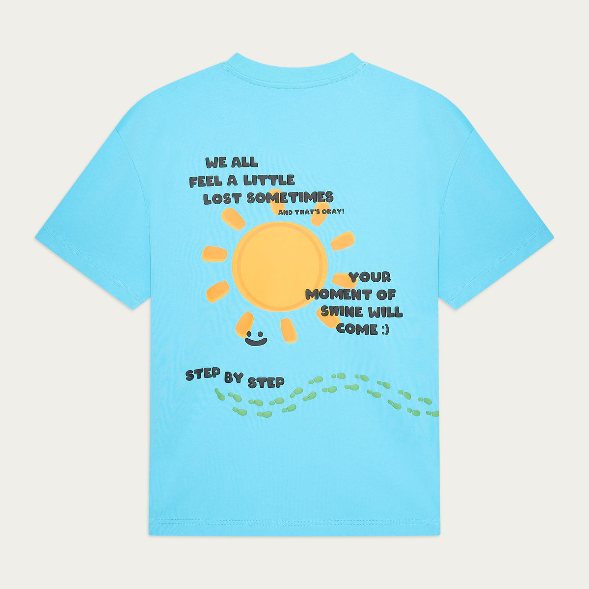 Shine Bright Lichtblauw T-shirt