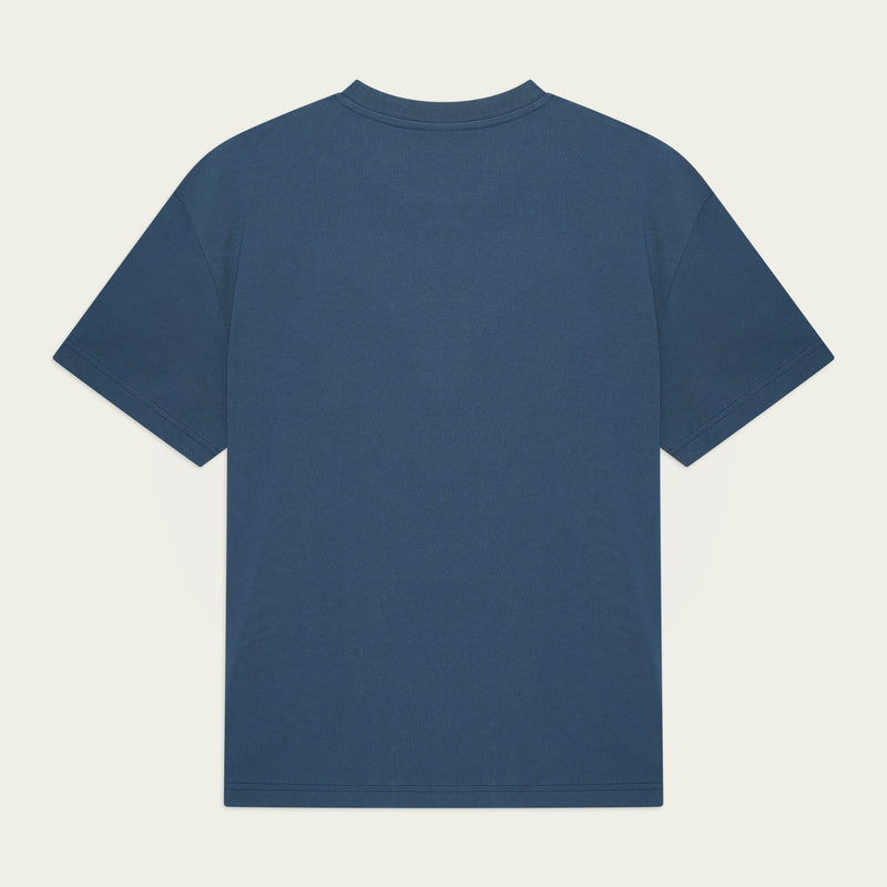 Basic Marineblauw T-shirt