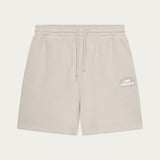Branded Shorts Khaki, voorkant, plat gefotografeerd