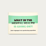 Question game "What in the Mental Health is going on?!" | Dutch edition