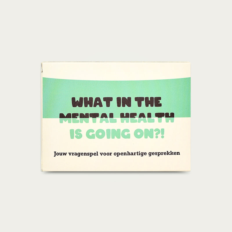 Question game "What in the Mental Health is going on?!" | Dutch edition