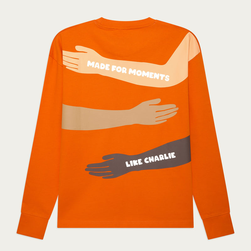 Made For Moments Orange Long Sleeve