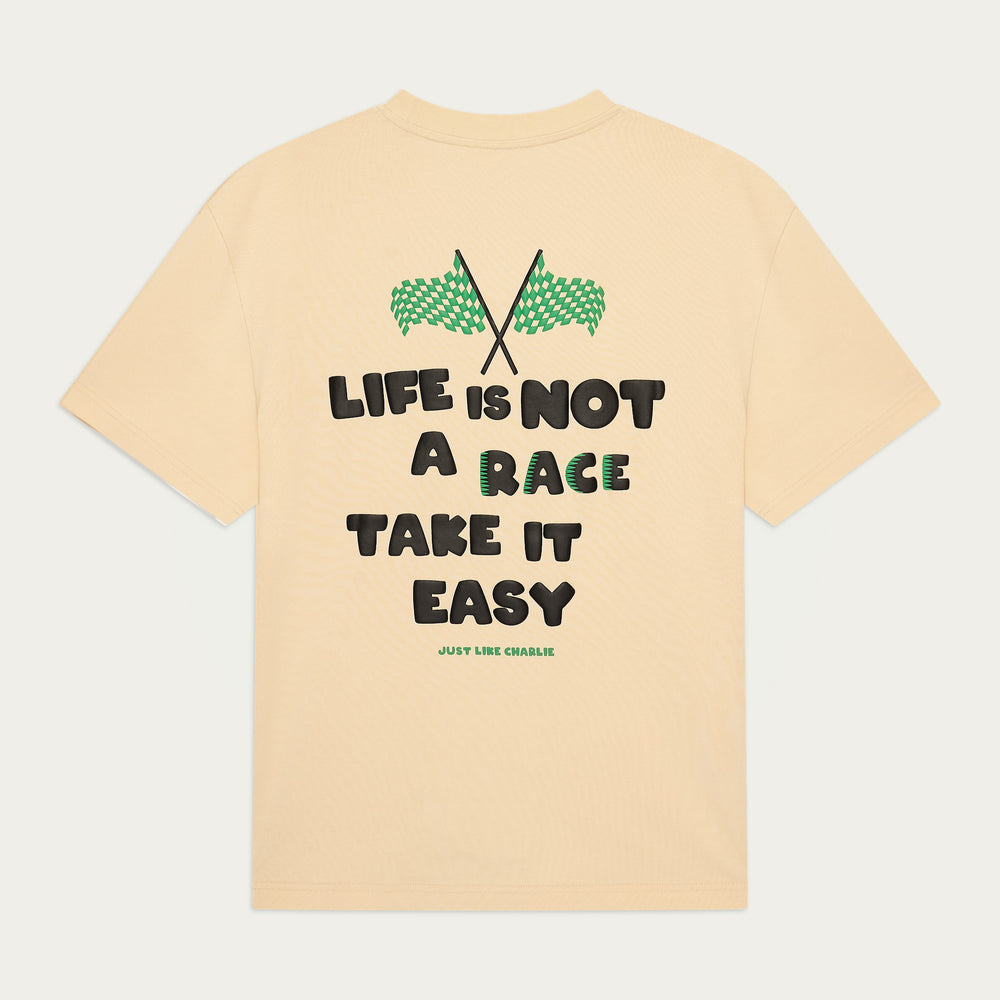 Not A Race Zand T-shirt