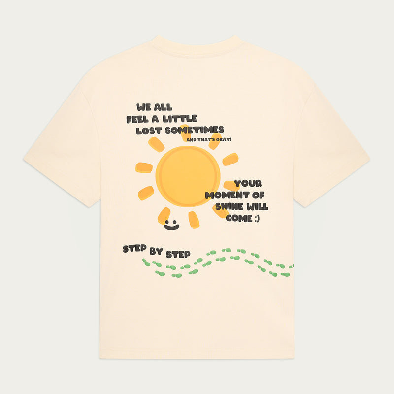 Shine Bright Crème T-shirt