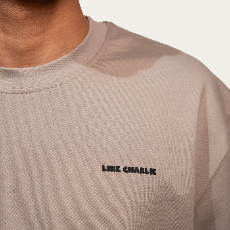 Rewiring Taupe T-shirt