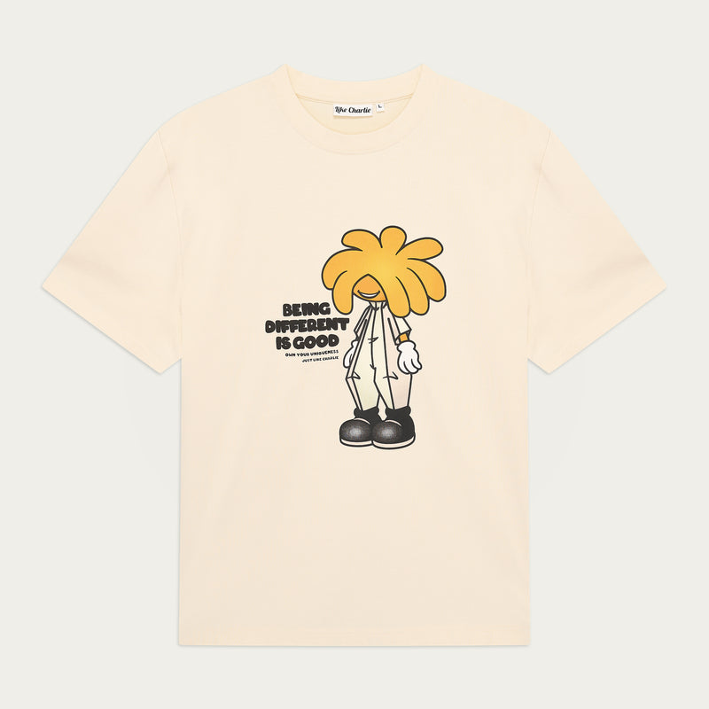 Uniqueness Cream T-shirt